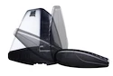 Střešní nosič Thule s hliníkovou tyčí černý AUDI A4 Avant 5-dr kombi se střešními podélníky (hagusy) 96-07