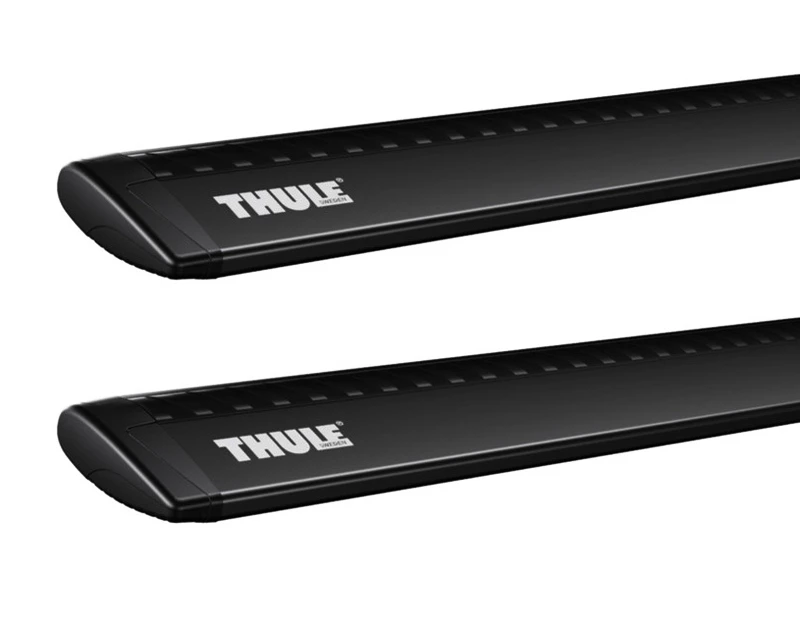 Střešní nosič Thule s hliníkovou tyčí černý Lancia Phedra 5-dr MPV s T-Profilem 02-10