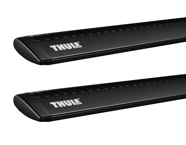 Střešní nosič Thule s hliníkovou tyčí černý Lancia Phedra 5-dr MPV s T-Profilem 02-10