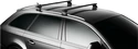 Střešní nosič Thule s hliníkovou tyčí černý Toyota Aygo 5-dr Hatchback s holou střechou 05-14
