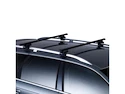 Střešní nosič Thule s ocelovou tyčí Audi A4 Allroad 5-dr Estate se střešními podélníky (hagusy) 08-15