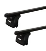 Střešní nosič Thule s ocelovou tyčí Jeep Commander (Standard Crossbars) 5-dr SUV s T-Profilem 06+