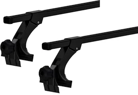 Střešní nosič Thule s ocelovou tyčí JMC Wrangler (Hard Top) 4-dr SUV s odtokovými žlábky 06-24
