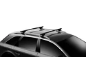 Střešní nosič Thule s ocelovou tyčí Mercedes Benz Viano 4-dr MPV se střešními podélníky (hagusy) 04-14