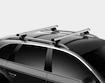 Střešní nosič Thule s profesionální tyčí Ford Galaxy 5-dr MPV se střešními podélníky (hagusy) 01-05