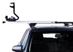 Střešní nosič Thule s teleskopickou tyčí BMW 3-Series (E46) 4-dr Sedan s pevnými body 00-01