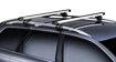 Střešní nosič Thule s teleskopickou tyčí Mercedes Benz E-Klasse (W211) 4-dr Sedan s pevnými body 02-09