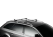 Střešní nosič Thule WingBar Edge černý Audi A6 Allroad 5-dr Estate se střešními podélníky (hagusy) 06-23
