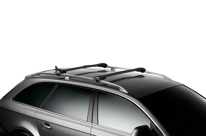Střešní nosič Thule WingBar Edge černý Toyota Fortuner 5-dr SUV s integrovanými střešními podélníky 16-24