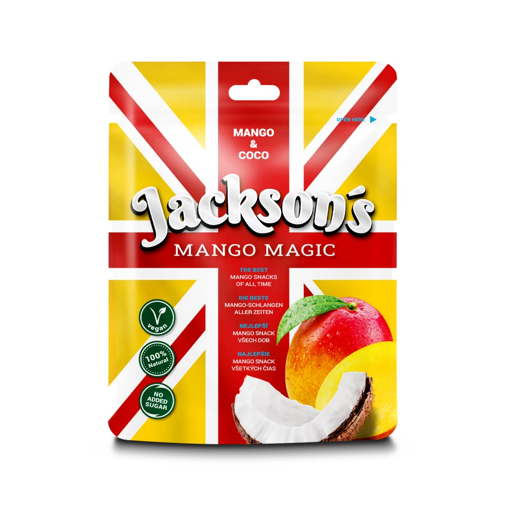 Sušený Mango Snack s Kokosovými Chipsy Jackson´s Mango Magic 50 g