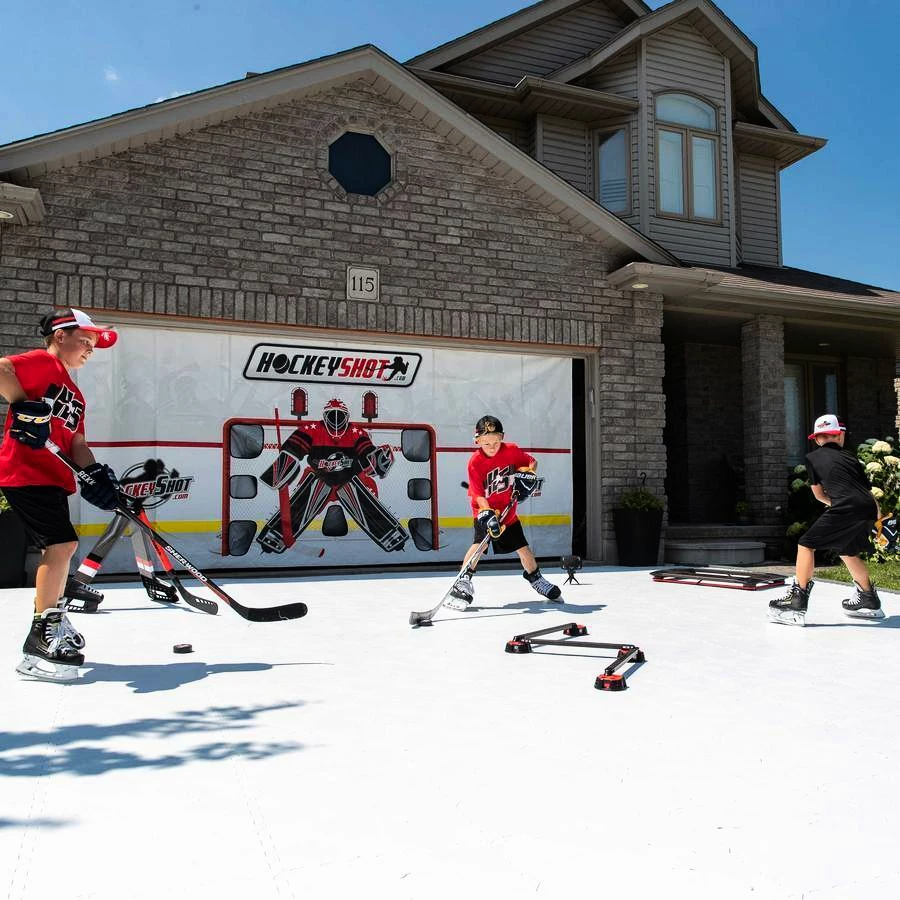 Syntetický led Hockeyshot  Revolution Skate-Able Tiles 10x