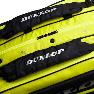 Taška na rakety Dunlop D TAC SX-Performance 12RKT Thermo Black/Yellow