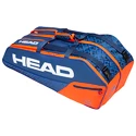 Taška na rakety Head Core 6R Combi Blue/Orange