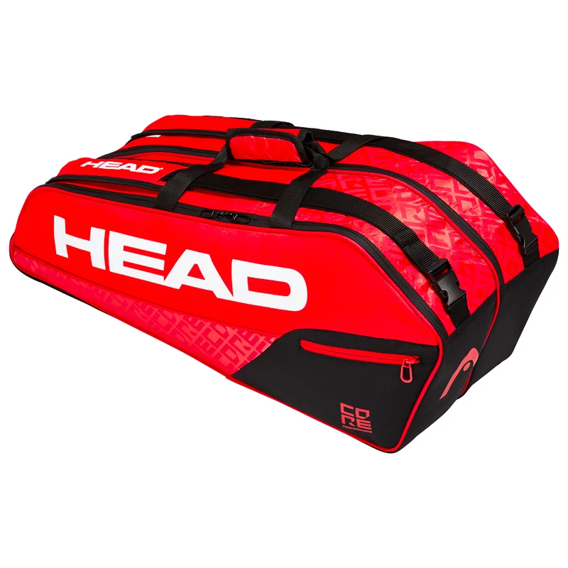 Taška na rakety Head Core 6R Combi Red/Black