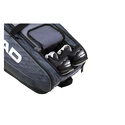 Taška na rakety Head  Djokovic 12R Anthracite/Black