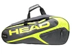 Taška na rakety Head Elite Supercombi 9R Grey/Yellow