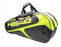 Taška na rakety Head Elite Supercombi 9R Grey/Yellow