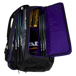 Taška na rakety Head  Gravity r-PET Duffle Bag Black/Mix