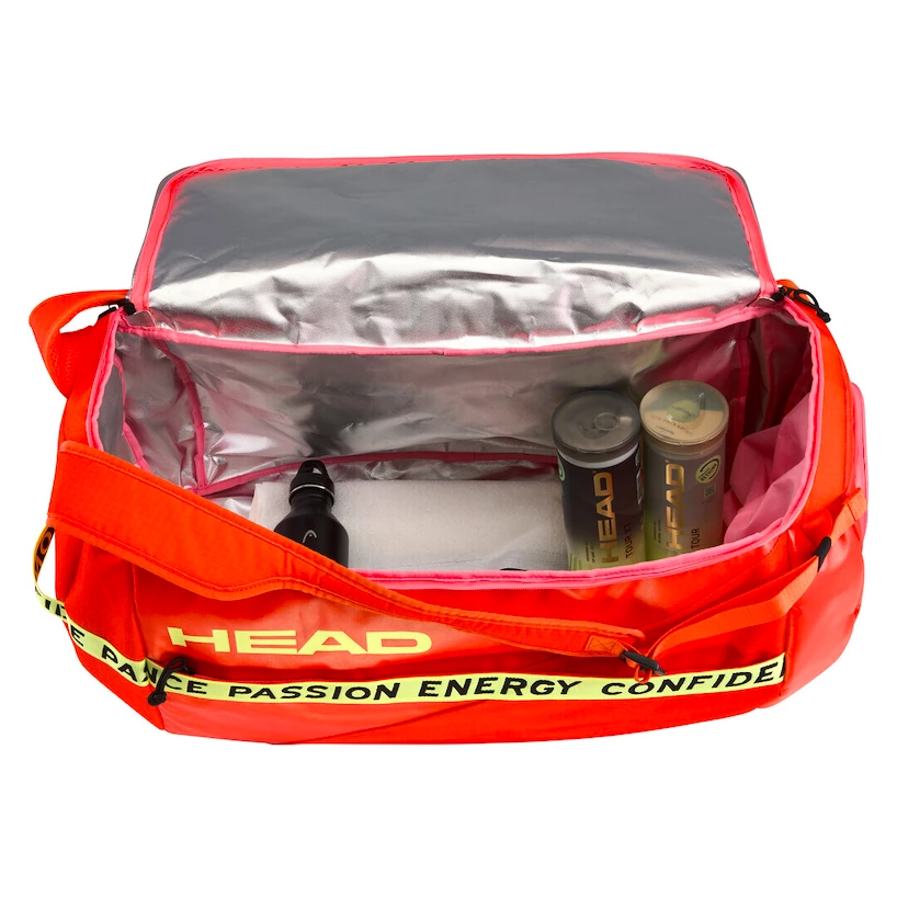 Taška na rakety Head  Pro X Duffle Bag L Fluo Orange
