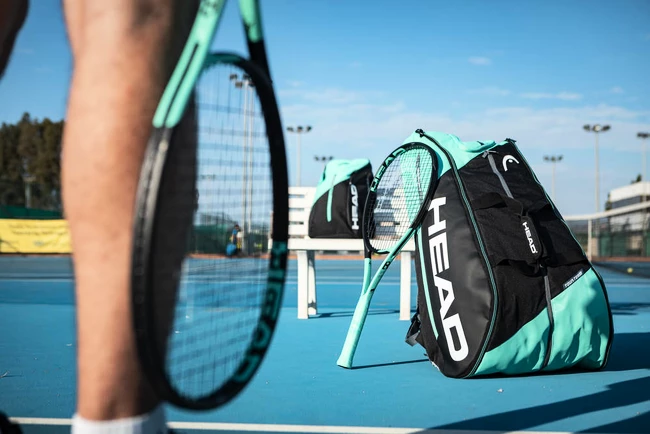 Taška na rakety Head  Tour Team 12R Black/Mint