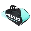 Taška na rakety Head  Tour Team 6R Black/Mint