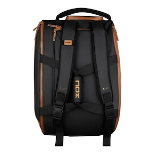 Taška na rakety NOX   Luxury Open Series Black/Brown Padelbag