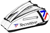 Taška na rakety Tecnifibre  Tour Endurance White 6R