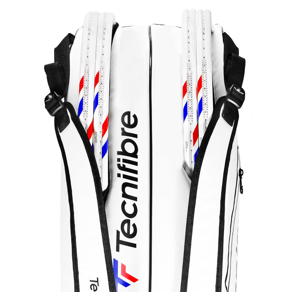 Taška na rakety Tecnifibre  Tour Endurance White 6R - thumb (1)