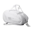 Taška na rakety Wilson  Bela Super Tour Padel White