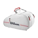 Taška na rakety Wilson  Padel Team Bag Off White