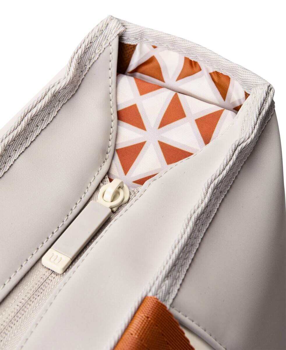 Taška na rakety Wilson  Roland Garros 2025 Tote Cream/Clay - thumb (3)