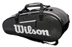 Taška na rakety Wilson Super Tour 2 Compartment Large Black/Grey