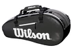 Taška na rakety Wilson Super Tour 2 Compartment Small Black/Grey