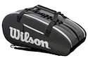 Taška na rakety Wilson Super Tour 3 Compartment Black/Grey