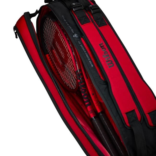 Taška na rakety Wilson  Super Tour 6 Pack Clash v2.0
