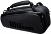 Taška na rakety Wilson Super Tour 9 Pack Pro Staff Black