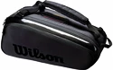 Taška na rakety Wilson Super Tour 9 Pack Pro Staff Black
