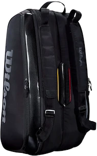 Taška na rakety Wilson Super Tour 9 Pack Pro Staff Black