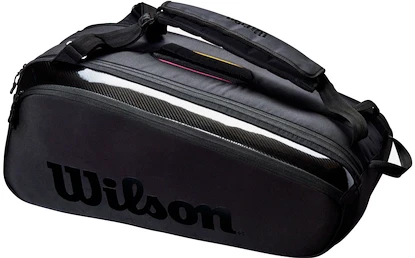 Taška na rakety Wilson Super Tour 9 Pack Pro Staff Black