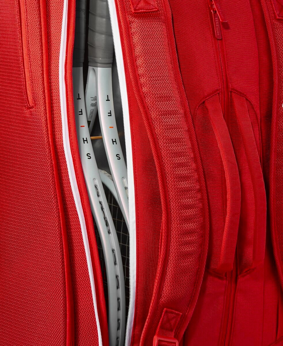 Taška na rakety Wilson  Super Tour Red 15PK 2025 - thumb (11)