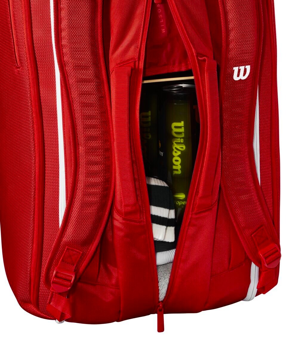 Taška na rakety Wilson  Super Tour Red 15PK 2025 - thumb (12)