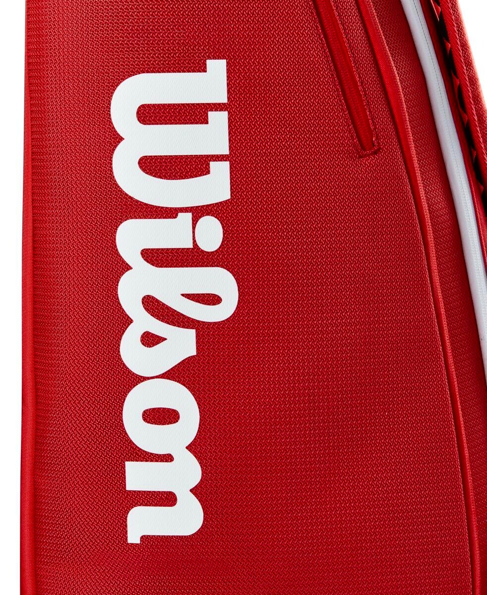 Taška na rakety Wilson  Super Tour Red 15PK 2025 - thumb (4)