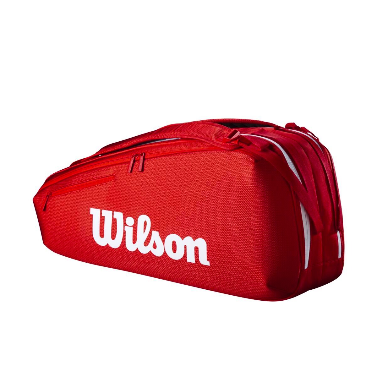 Product detail of Taška na rakety Wilson  Super Tour Red 6PK 2025