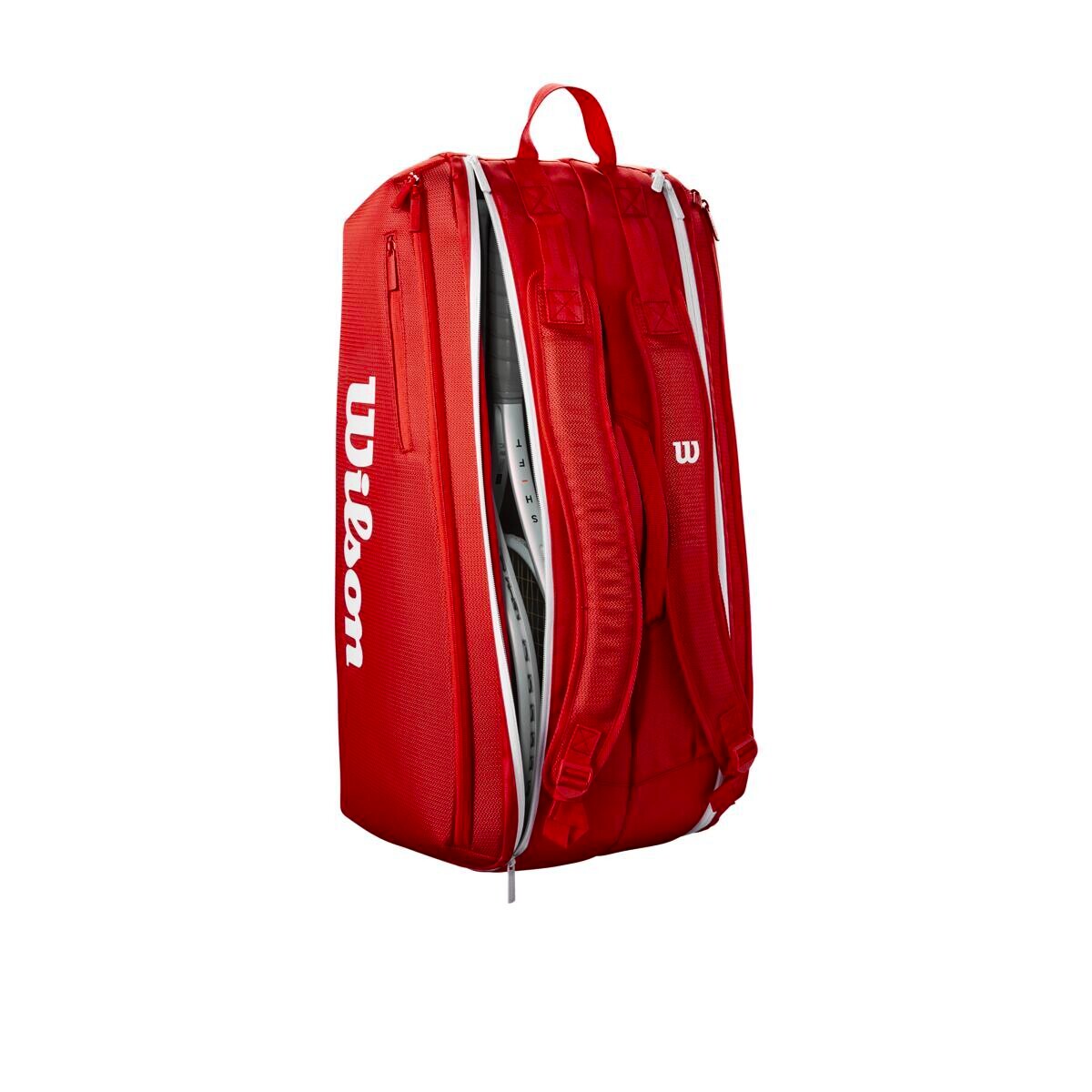 Taška na rakety Wilson  Super Tour Red 9PK 2025 - thumb (2)