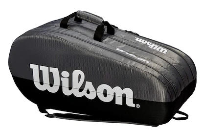 Taška na rakety Wilson Team 3 Compartment Grey