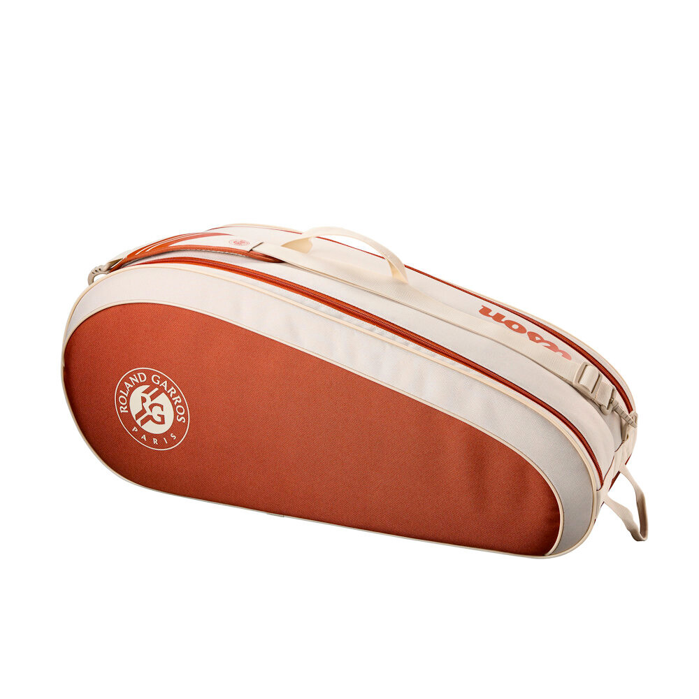 Taška na rakety Wilson  Team 6PK Roland Garros 2025 Cream/Clay - thumb (2)