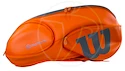 Taška na rakety Wilson Vancouver 9 Pack Orange