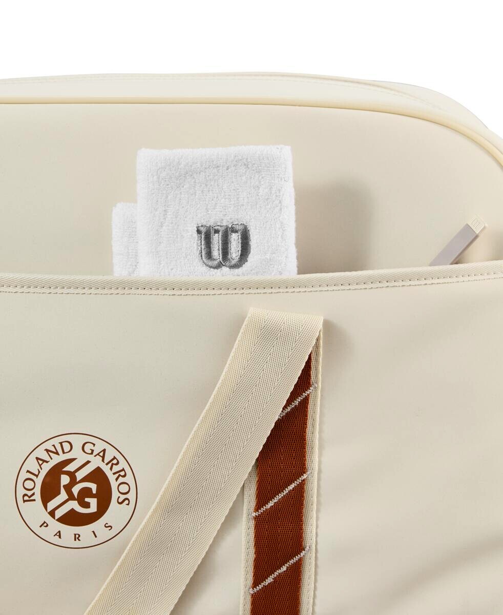 Taška Wilson  Roland Garros 2025 Small Duffel Cream/Clay - thumb (4)
