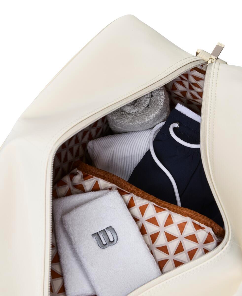 Taška Wilson  Roland Garros 2025 Small Duffel Cream/Clay - thumb (5)