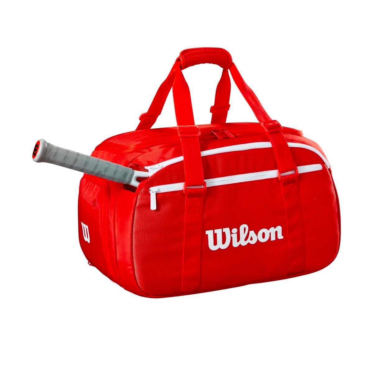 Taška Wilson  Super Tour Red Small Duffel 2025 - thumb (4)